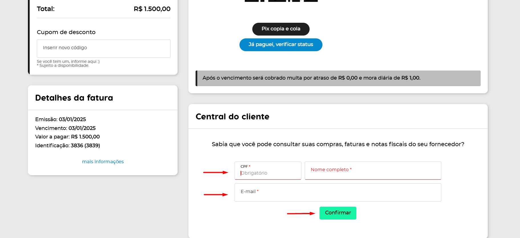 Central do Cliente