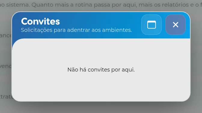 Janela Convites
